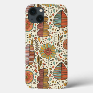 Case-Mate iPhone Case Summer floral pattern made of leaves