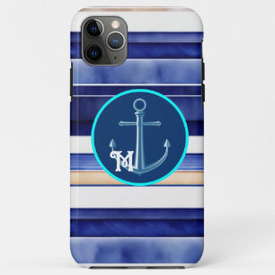 Case-Mate iPhone Case Summer Navy Blue Modern Boot Stripes Collection