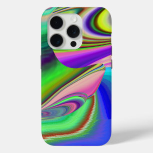 Coque iPhone 15 Pro Summerfeel, Rainbowart 3D Abstrait