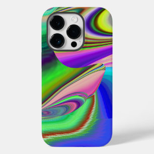 Coque Pour iPhone 14 Pro Summerfeel, Rainbowart 3D Abstrait