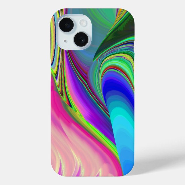 Coques Case-Mate iPhone Summerfeel, Rainbowart 3D Abstrait (Verso)