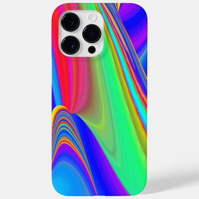 Coques Case-Mate iPhone Summerfeel, Rainbowart 3D Abstrait (Verso)