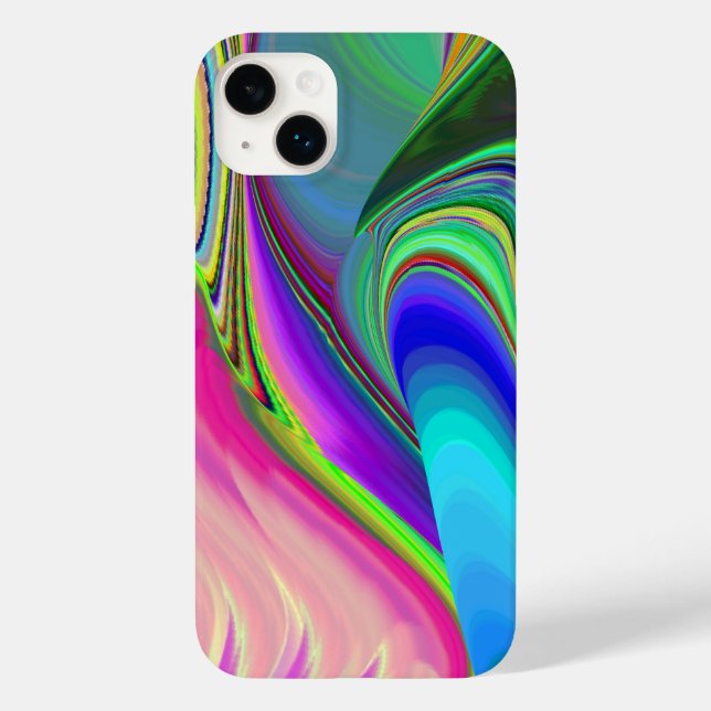 Coques Case-Mate iPhone Summerfeel, Rainbowart 3D Abstrait (Verso)