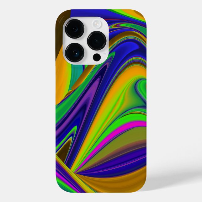 Coques Case-Mate iPhone Summerrainbow, Rainbowart 3D Abstrait (Verso)
