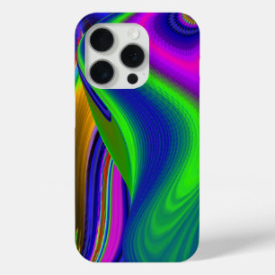 Coque iPhone 15 Pro Summerrainbow, Rainbowart 3D Abstrait