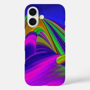 Coque Pour iPhone 16 Summerrainbow, Rainbowart 3D Abstrait