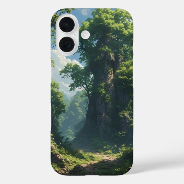 Coques Case-Mate iPhone Sun-Dappled Forest Trail (Verso)
