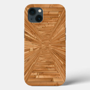 Case-Mate iPhone Case Sun Deck - Illusion de boîte en bois