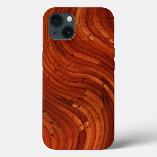Case-Mate iPhone Case Sun Deck - Red Wooden Pine Knot Coque-Mate iPhone