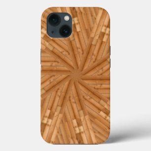 Case-Mate iPhone Case Sun Deck - Sunburst Mosaic en bois Coque-Mate Piho