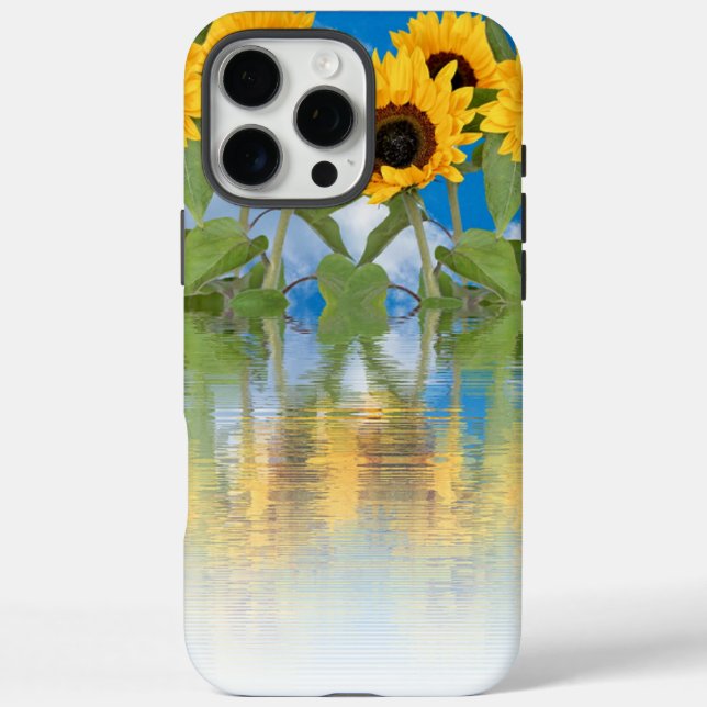 Coques Case-Mate iPhone Sunflower  (Verso)