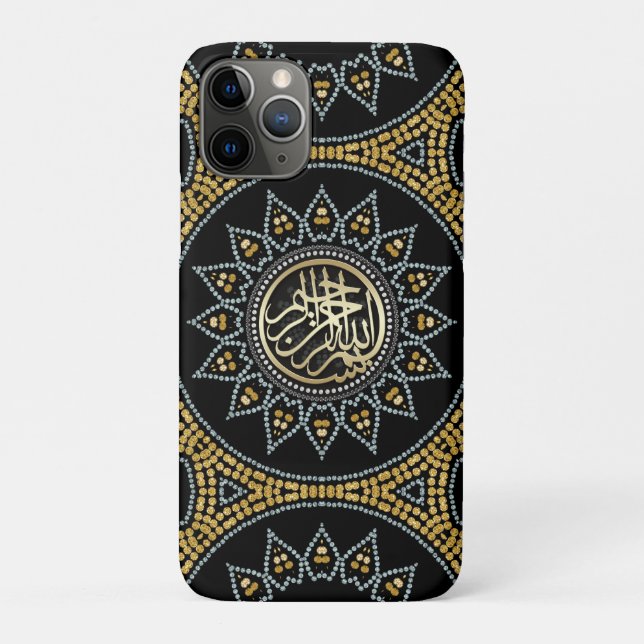 Coques Case-Mate iPhone Sunflower Bismillah Arabe Calligraphie (Dos)