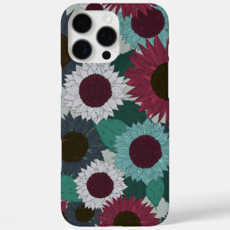 Coques iPhone 16 Pro Max Sunflower Pattern Warm Tones iPhone Case