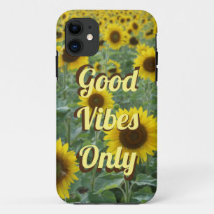 Case-Mate iPhone Case Sunflower vif Good Vibes seulement