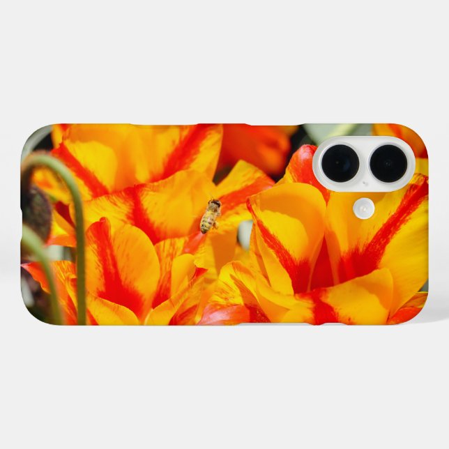 Coques Case-Mate iPhone Sunny Honey Bee (Verso (horizontal))