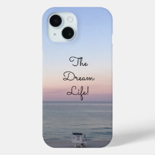 Coque Pour iPhone 15 Sunrise Beach coloré Dream Life