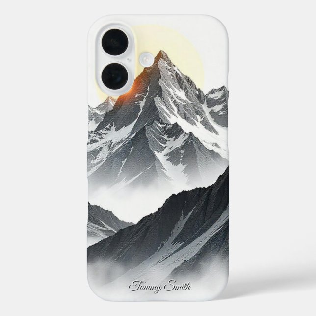 Coques Case-Mate iPhone Sunrise De Peak Majestic (Verso)