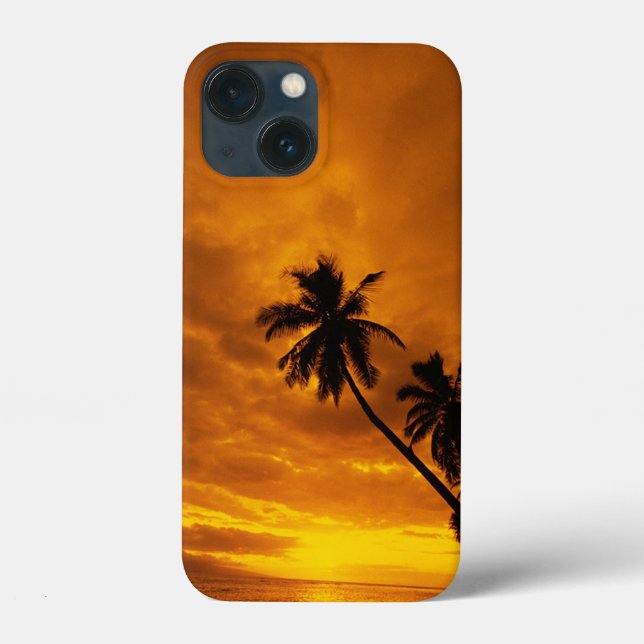 Coques Case-Mate iPhone Sunset de l'île (Verso)