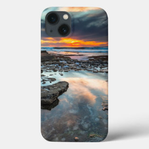 Etui iPhone 13 Sunset from the tide pools