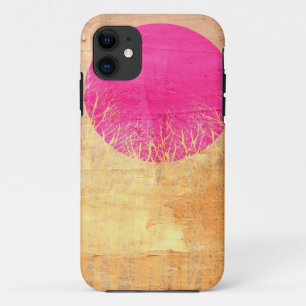 Coque iPhone 11 Sunset (homonymie)   Abstract painting