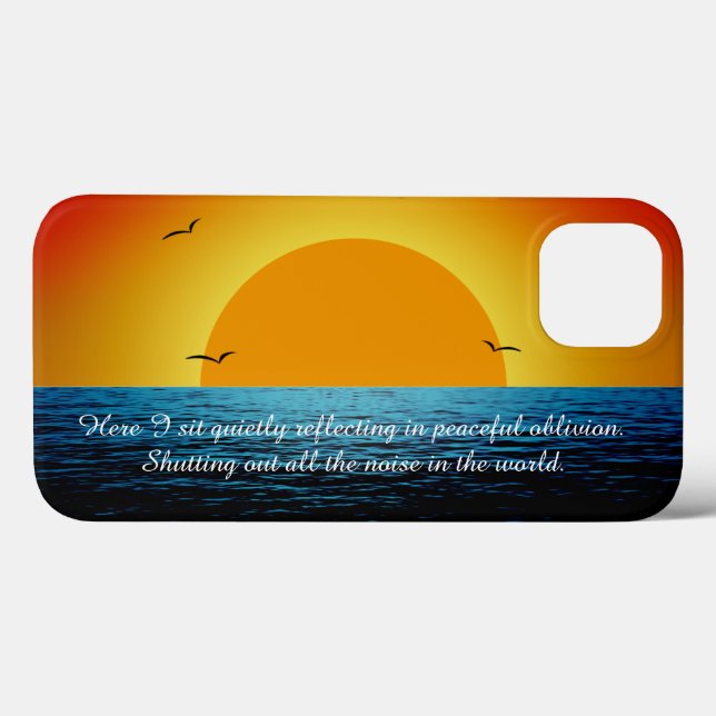 Coques Case-Mate iPhone Sunset Soul (Verso (horizontal))