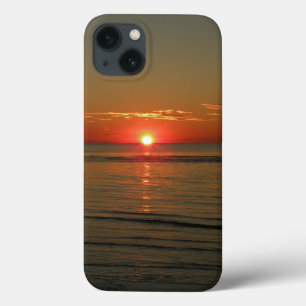 iPhone 13 Case SunSet sur Marthas Vineyard Photo boîtier de télép
