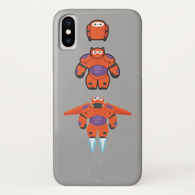 Coques Case-Mate iPhone Super costume Baymax Orange (Dos)