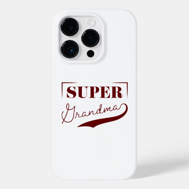 Coques Case-Mate iPhone Super grand-mère (Verso)