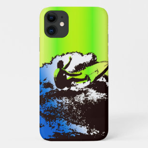 Case-Mate iPhone Case Super Hawaiian Surfer 1960's Retro - Lime