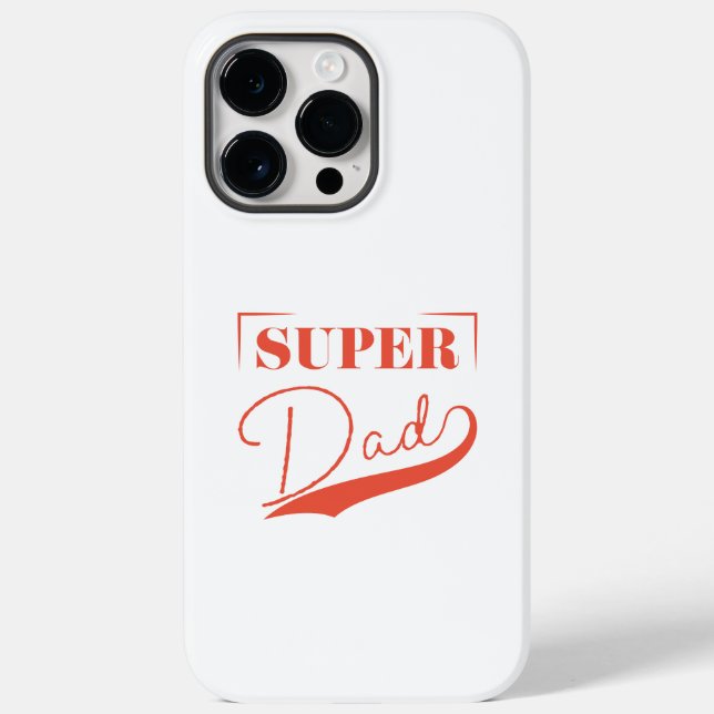 Coques Case-Mate iPhone Super papa (Verso)