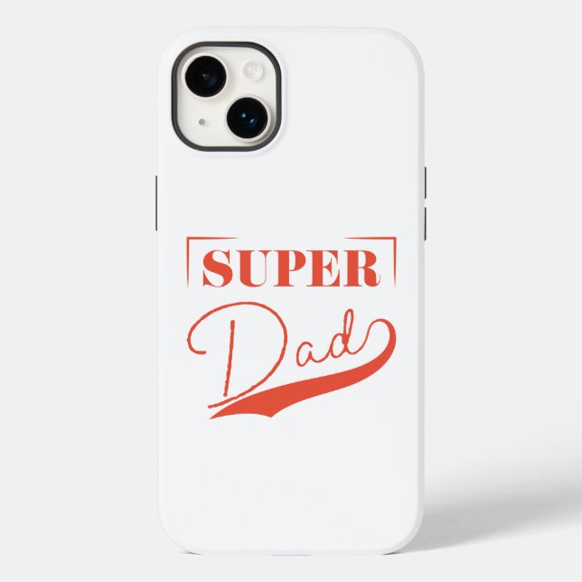 Coques Case-Mate iPhone Super papa (Verso)