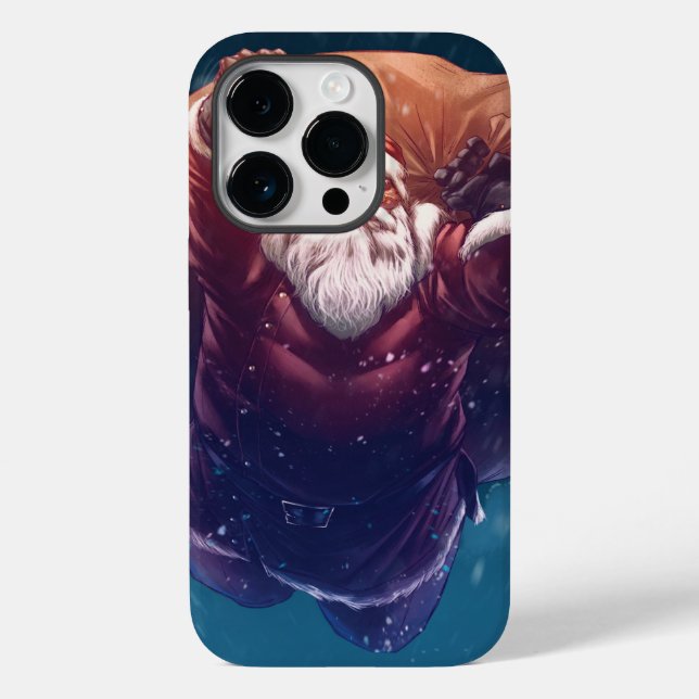 Coques Case-Mate iPhone Super Père Noël (Verso)