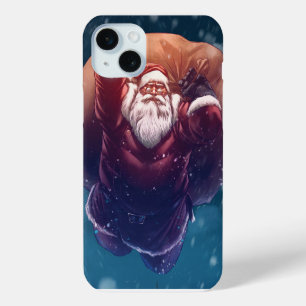 Coque iPhone 15 Mini Super Père Noël