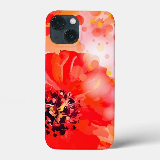 Coques Case-Mate iPhone Superbe florale abstraite  (Verso)