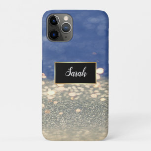 Case-Mate iPhone Case Superbes Séquins Bleus Et Blancs Cool