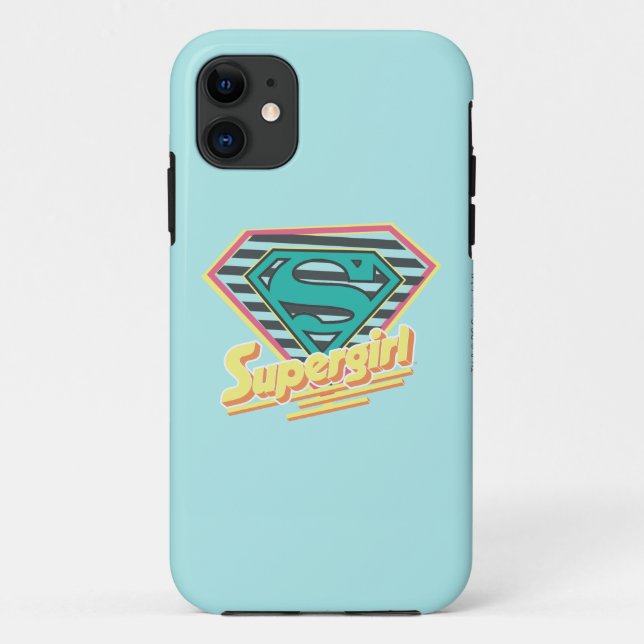 Coques Case-Mate iPhone Supergirl a barré le logo (Dos)