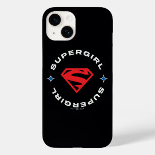 Coque Pour iPhone 14 Supergirl Age of Heroes Circle S-Shield
