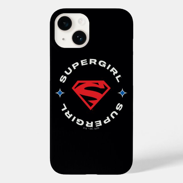 Coques Case-Mate iPhone Supergirl Age of Heroes Circle S-Shield (Verso)