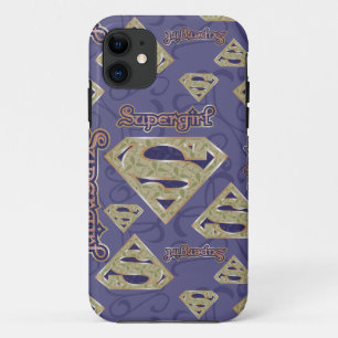 Coque Case-Mate Pour iPhone Supergirl Fancy Logo Collage