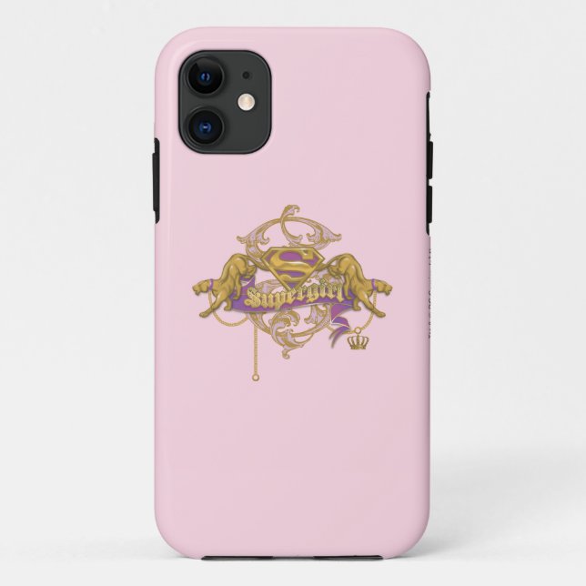 Coques Case-Mate iPhone Supergirl Golden Cat 2 (Dos)