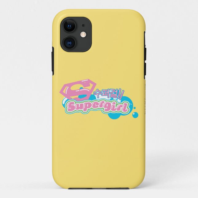Coques Case-Mate iPhone Supergirl J-Pop 3 (Dos)