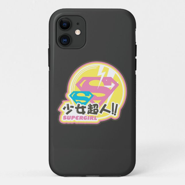 Coques Case-Mate iPhone Supergirl J-Pop 8 (Dos)