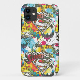 Coque Case-Mate Pour iPhone Supergirl le motif de lux