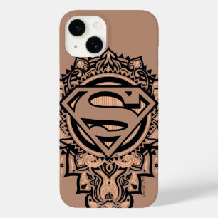 Coque Pour iPhone 14 Supergirl Mandala Graphic