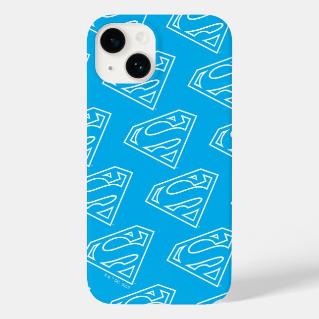 Coques Case-Mate iPhone Supergirl Outline S-Shield (Verso)