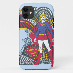 Coque Case-Mate Pour iPhone Supergirl Random World 1