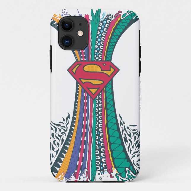Coques Case-Mate iPhone Supergirl Random World 4 (Dos)