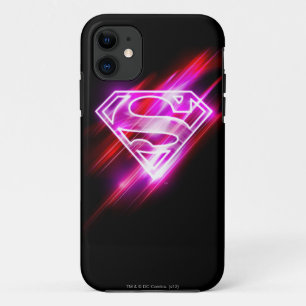 Coque iPhone 11 Supergirl rose