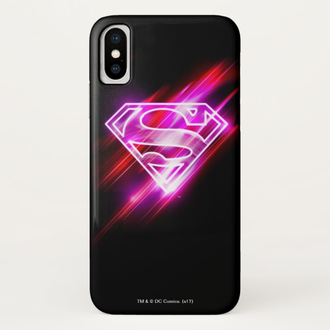 Coques Case-Mate iPhone Supergirl rose (Dos)