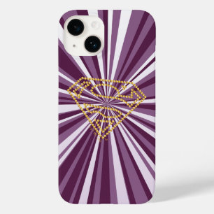Coque Pour iPhone 14 Supergirl Studded S-Shield